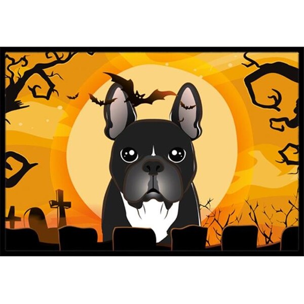 Carolines Treasures BB1785JMAT Halloween French Bulldog Indoor & Outdoor Mat; 24 x 36 in. BB1785JMAT - main